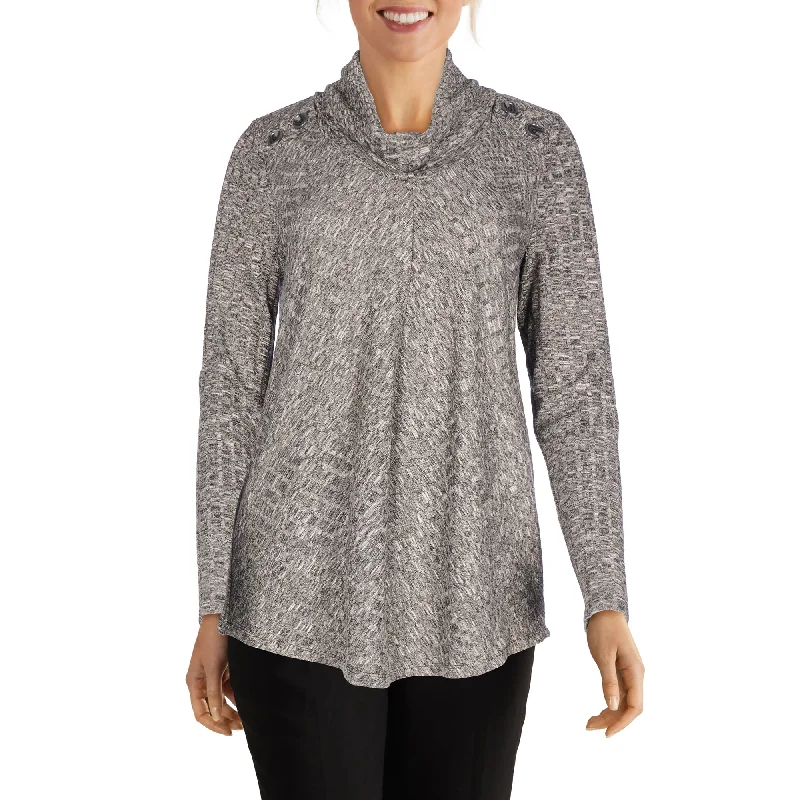 lily morgan Women's Cowl Neck Sweater Knit Top Chenille Blend Fleece Blend Nylon Blend lily morgan Women's Cowl Neck Sweater Knit Top Chenille Blend Fleece Blend Nylon Blend