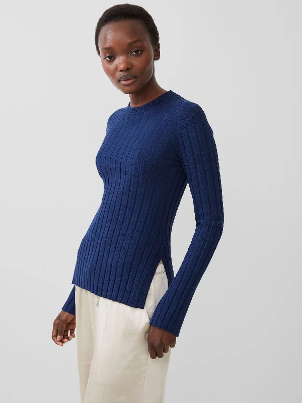 Minar Eco Pleated Sweater Stretchy Elastic Breathable
