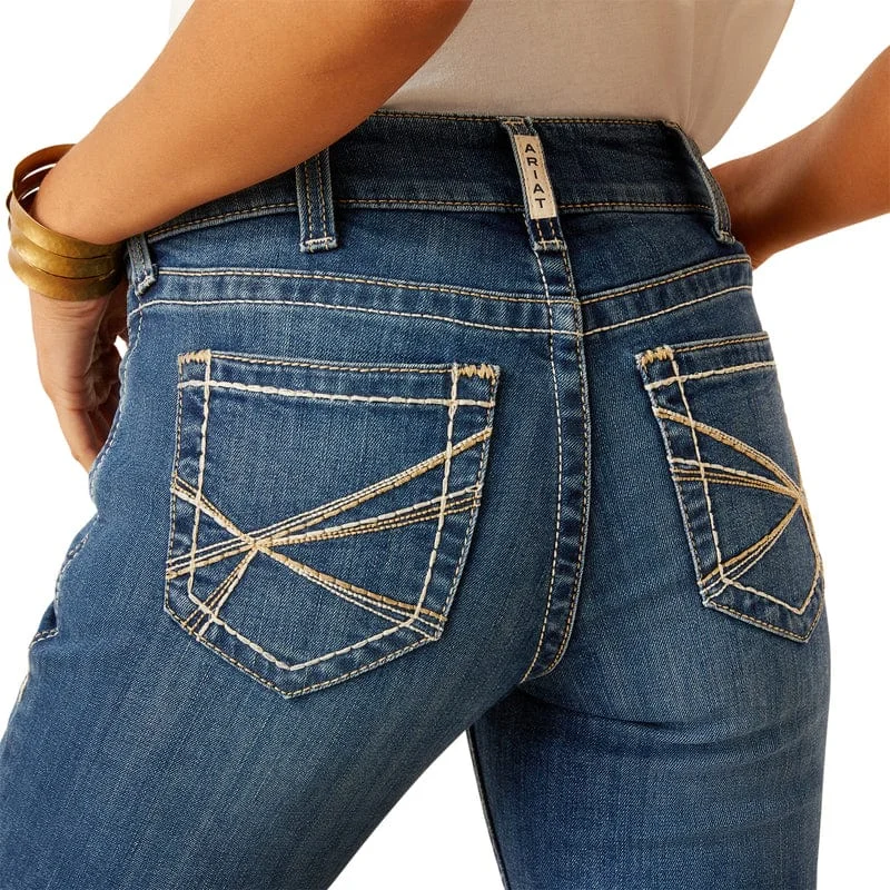 Ariat Jeans Womens Arrow Perfect Rise Bootcut Alina Stylish High-Waist Jeans