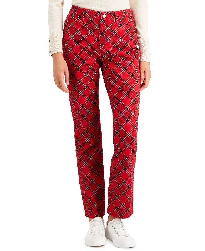 Charter Club Lexington Tummy Control Plaid Straight Leg Jeans Fashionable Jeggings Style Jeans Charter Club Lexington Tummy Control Plaid Straight Leg Jeans Fashionable Jeggings Style Jeans