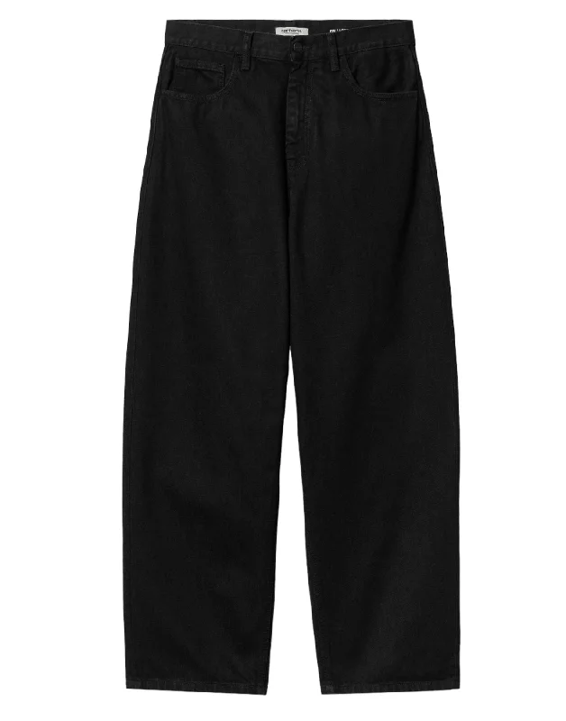 Jeans woman I031918 8902 BRANDON BLACK RINSED CARHARTT WIP Stylish Tapered Fit Jeans Jeans woman I031918 8902 BRANDON BLACK RINSED CARHARTT WIP Stylish Tapered Fit Jeans