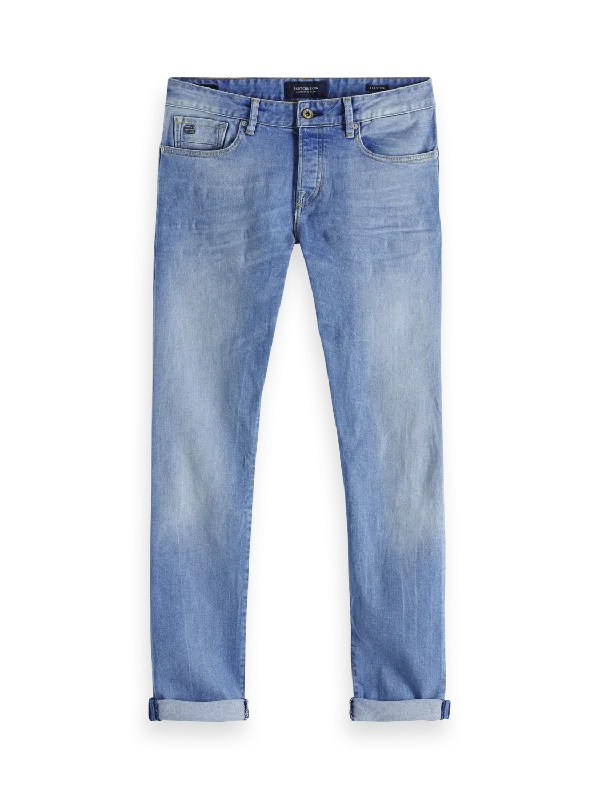 Scotch & Soda - Ralston Jeans - Home Grown (Pale Blue) Fashionable Vintage Wash Jeans Scotch & Soda - Ralston Jeans - Home Grown (Pale Blue) Fashionable Vintage Wash Jeans