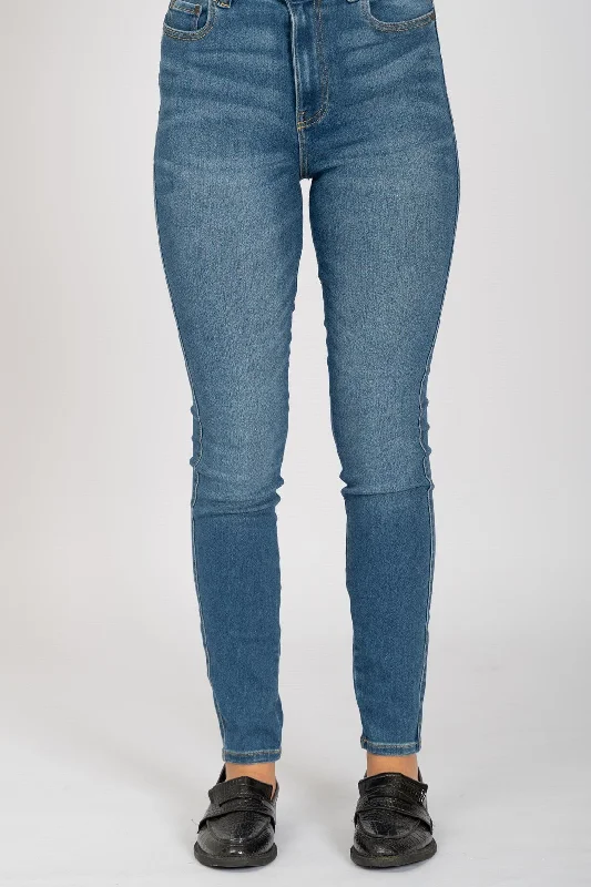 De Originale Performance Skinny Jeans - Light Blue Denim Fashionable Mom Jeans