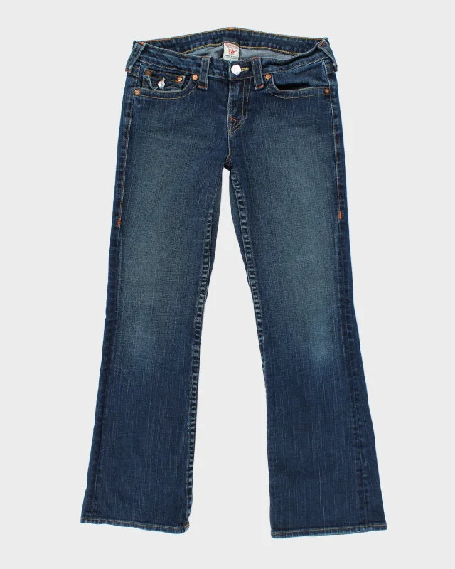 Y2k 00s True Religion Jeans - W32 L30 Trendy Low-Rise Bootcut Jeans
