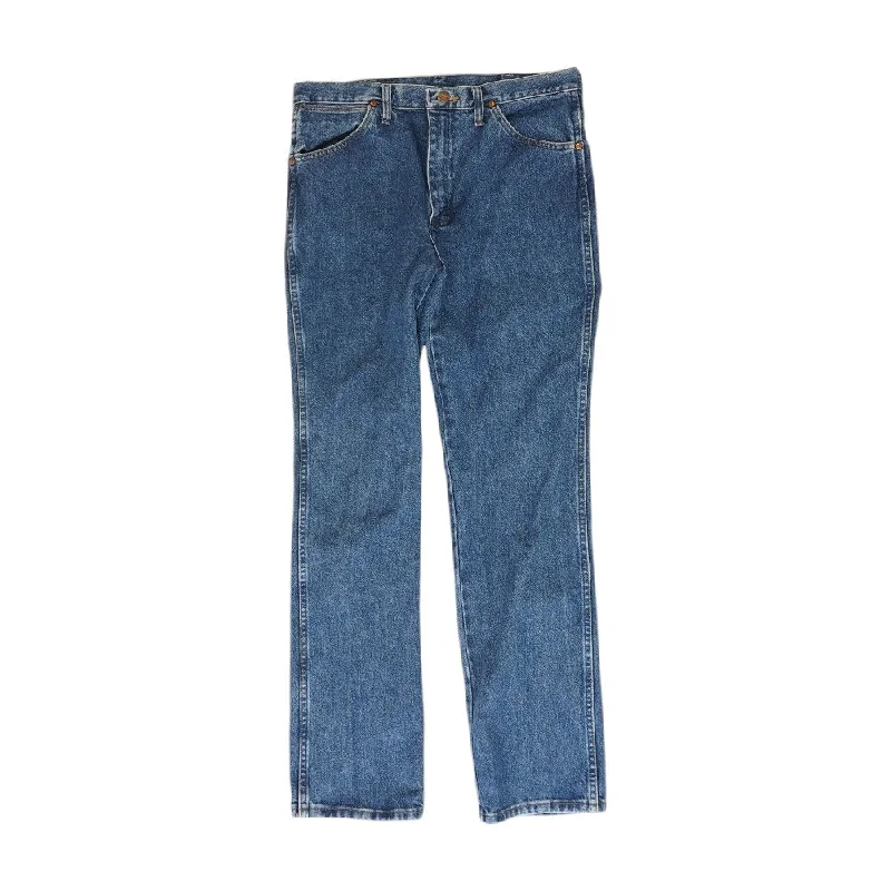 Blue Solid Jeans Fashionable Mom Jeans