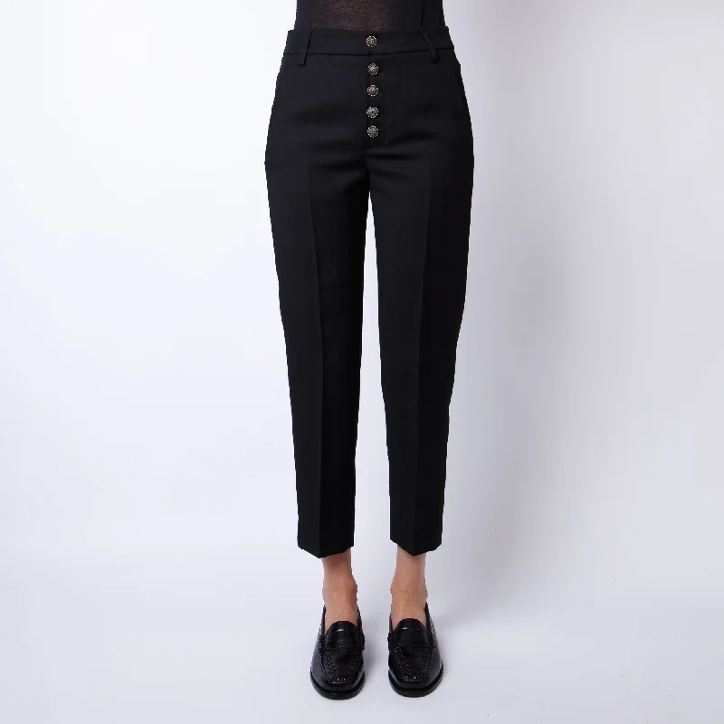 DONDUP JEANS DP576 WF0178D XXX 999 NERO  Classic Button Fly Jeans