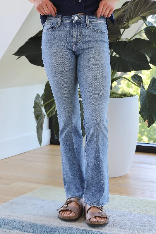 JOE'S JEANS The Provocateur Petite Bootcut in In a Blink Chic Double Waistband Jeans