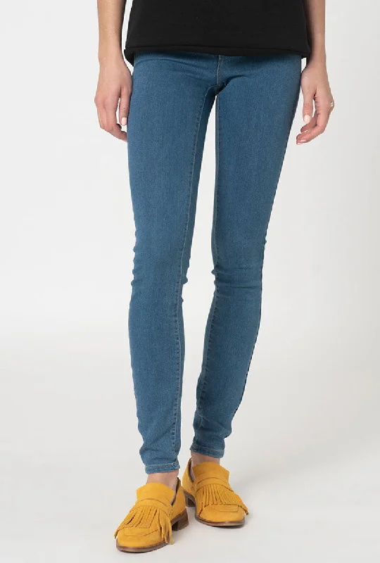 ONLY RAIN LIFE JEANS Comfortable Low-Rise Jeans